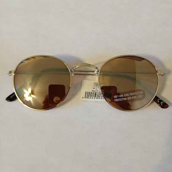 Aerie Sunnies Women's Round-Shaped Sunglasses 3854 100% UVA UVA Protection - Picture 1 of 14